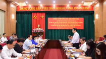 Bộ Chính trị kiểm tra công tác tổ chức, cán bộ tại Hà Nội