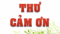 Thư cảm ơn gửi lực lượng cứu hộ