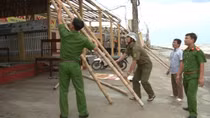 Công an các địa phương chủ động ứng phó với cơn bão số 2