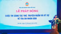 Phát động cuộc thi sáng tác thơ, truyện và ký sự về Tòa án nhân dân