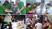 Sới bạc liên tỉnh được tổ chức trên xe khách tháo ghế