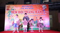 Tưng bừng đêm hội trăng rằm Cục Đối ngoại, Bộ Công an