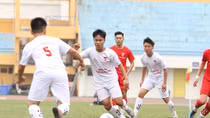 Trận chung kết nghẹt thở của Giải bóng đá học sinh Hà Nội 