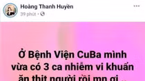 Xử lý hoang tin trên Facebook lan truyền “vi khuẩn ăn thịt người”