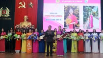 Duyên dáng áo dài – Phụ nữ Công an Đắk Nông