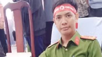 Thượng úy Công an 20 lần hiến máu tình nguyện