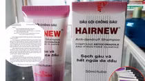Dầu gội chống gàu Hairnew do chứa chất cấm Ketoconazole 