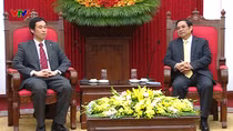 Trưởng ban Tổ chức Trung ương Phạm Minh Chính tiếp đoàn đại biểu Đảng Cộng sản Nhật Bản