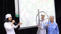 Hội thao kỹ thuật sáng tạo tuổi trẻ Bệnh viện Y học cổ truyền Bộ Công an