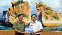 Lãnh đạo Tổng cục Chính trị CAND thăm và làm việc với Quân chủng Hải quân