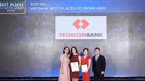 Techcombank 5 năm liền thuộc Top 2 "Nơi làm việc tốt nhất ngành tài chính ngân hàng"