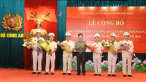 Công bố công tác cán bộ Cục Quản lý xây dựng - doanh trại và Cục Trang bị - kho vận