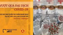 Bán đấu giá tranh ủng hộ công tác phòng, chống dịch Covid-19: Lan tỏa thông điệp yêu thương, sẻ chia