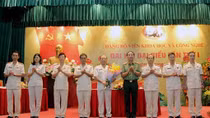 Thiếu tướng Lê Minh Quý tái đắc cử Bí thư Đảng ủy Viện KH&CN