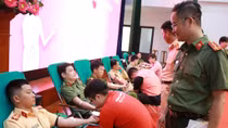 Công an TP Hải Phòng hoàn thành chỉ tiêu 1.000 đơn vị máu