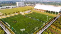 Chuẩn bị khánh thành Trung tâm Đào tạo bóng đá hàng đầu Đông Nam Á ở Hưng Yên