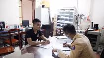 Xử phạt lính nghĩa vụ có hành vi “bốc đầu” xe máy