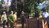 Cán bộ, chiến sĩ Công an đồng hành cùng đồng bào vùng cao