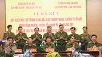 Công an Hà Nội và Hà Nam ký kết Quy chế phối hợp phòng chống tội phạm