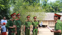 Ghi ở Khu di tích Kim Liên dịp Tết Độc lập