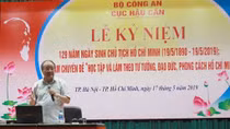 Tọa đàm “Học tập làm theo tư tưởng, đạo đức và phong cách Hồ Chí Minh”