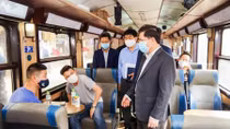 Tăng cường kiểm tra công tác phòng dịch tại bến xe, nhà ga