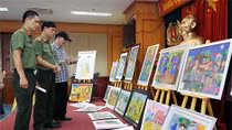 Những tình cảm sâu đậm dành cho mẹ - người chiến sĩ Công an