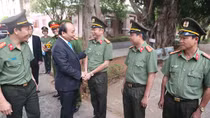  Thủ tướng Nguyễn Xuân Phúc thăm chúc tết Công an Đắk Nông