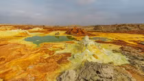 Cánh đồng địa nhiệt Dallol: Vẻ đẹp của tử thần