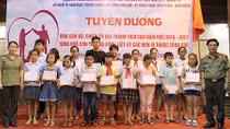 Tuyên dương 243 cháu đạt thành tích cao trong học tập năm học 2016 - 2017