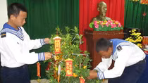Sắc Xuân ngập tràn giữa biển trời Trường Sa