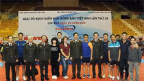 Khai mạc Giải vô địch Diễn đàn bóng bàn Việt Nam lần thứ 10 tranh Cúp Báo CAND