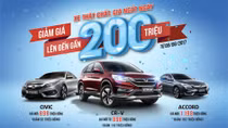 Nhiều mẫu ô tô Honda giảm giá tới gần 200 triệu đồng để hút khách