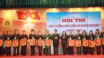 165 điều dưỡng viên tranh tài tại Hội thi “Điều dưỡng viên CAND giỏi”