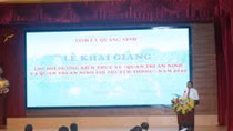 Tỉnh ủy Quảng Ninh tập huấn về Quản trị An ninh phi truyền thống