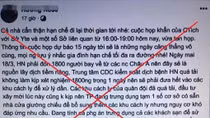 2 thanh niên 9X tung tin “vỡ trận” chống dịch COVID-19