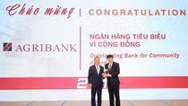 Agribank được vinh danh 2 giải thưởng Ngân hàng Việt Nam tiêu biểu 2019