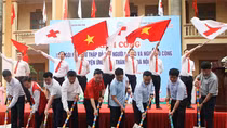 Khởi công xây dựng 154 ngôi nhà Chữ Thập đỏ cho người nghèo