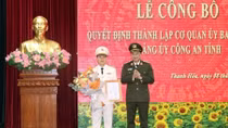 Thành lập Cơ quan Ủy ban Kiểm tra Đảng ủy Công an tỉnh Thanh Hóa
