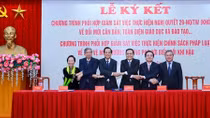 Tăng cường công tác phối hợp giám sát trong lĩnh vực giáo dục đào tạo và bảo vệ môi trường