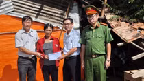 Báo CAND và Công ty Duy Lợi: Sẻ chia nỗi đau với người dân sau cơn bão số 12