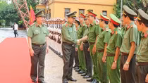 Bộ trưởng Tô Lâm thăm, làm việc tại Công an tỉnh Hà Nam