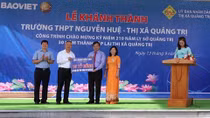 Tập đoàn Bảo Việt đồng hành cùng thế hệ trẻ Việt Nam dịp khai trường, xây dựng trường học tại Quảng Trị