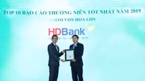 HDBank vào top 10 Doanh nghiệp có báo cáo thường niên xuất sắc nhất