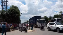 Thông tin chính thức vụ xe container lưu thông ngược chiều gây chết người