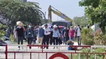 Huy động gần 1 nghìn người tham gia cưỡng chế công trình vi phạm trên đất quốc phòng