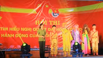 Trường Văn hóa I thi tuyên truyền Nghị quyết Đại hội Đảng 