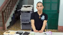 7 loại ma túy trên chiếc xe nghi vấn trước nhà nghỉ