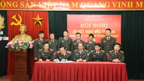 Ký kết giao ước thi đua phong trào “Vì an ninh Tổ quốc” năm 2019