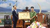 Đoàn đại biểu Hội đồng tỉnh Gyeonggi (Hàn Quốc) thăm, làm việc với Công an Nghệ An